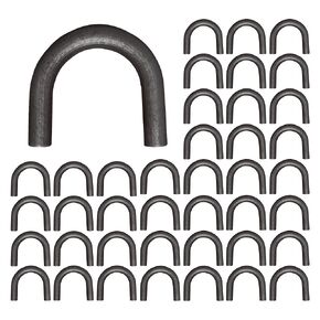 10 حزمة 1/2 "سميك لحام الصلب D-Ring Rope Rope سلسلة ربط D حلبة D لمقطورات الشاحنات (10)