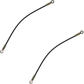TRQ Tailgate Cable Set Compatible with 1983-1994 Chevrolet S10 Blazer 1992-1994 GMC Jimmy 1983-1991 S15 Jimmy 1991-1994 Oldsmobile Bravada