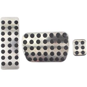 ApplianPar Stainless Steel Sport Brake Pedal Pads Cover for M-Class W164 GL-Class X164 R-Class V251