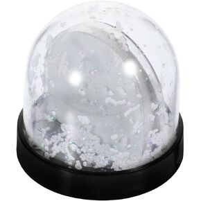 Alipis DIY Photo Snow Globe Kit Create Your Own Enchanting Snow Globe Picture Frame for Home Decor Parties and Unique for Personalization with Favorite Photos