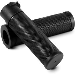 Motorcycle Control Hand Grips for 1" / 25mm Handle Bar Compatible with Harley Dyna Softail Touring Road King Street Glide Road Glide Electra Glide