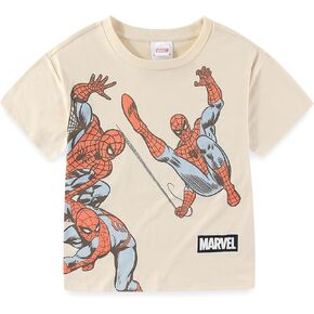 Marvel Spider-Man Boys Short Sleeve T-Shirt for Big Kids Sizes 8-16
