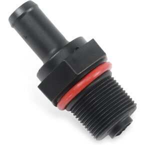 Genuine Hyundai PCV Valve, One Way Exhaust Valve with Seal, Replacement Part Number OEM 1377083 10236109 15538092 12338114 10040797, Compatible with Hyundai Genesis Kia (Black)