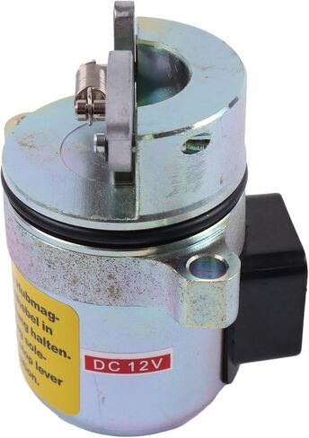 أغلق الوقود من صمام الملف اللولبي متوافق مع Deutz BF4MM1011F F2L1011 F3L1011 BF4L1011 F4L1011 F2M1011 BF4M1011 لبوبكات A220 A300 442 864 863 S250 T200 4270581 04175714 in Kuwait