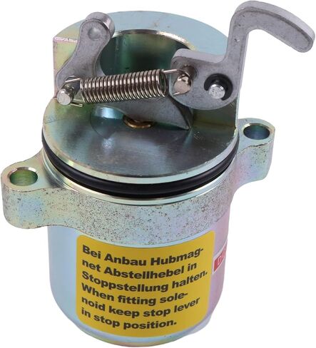 أغلق الوقود من صمام الملف اللولبي متوافق مع Deutz BF4MM1011F F2L1011 F3L1011 BF4L1011 F4L1011 F2M1011 BF4M1011 لبوبكات A220 A300 442 864 863 S250 T200 4270581 04175714 in Kuwait