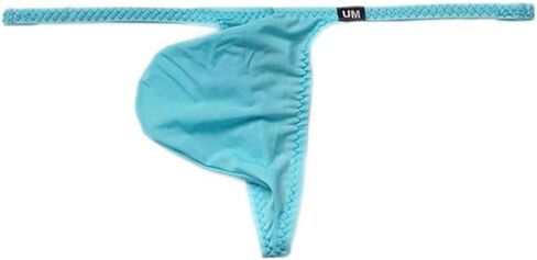 COMLIFE Men's Sexy Big Pouch Briefs Playful Semi-transparent Ice Silk Underwear in Saudi Arabia