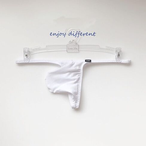 COMLIFE Men's Sexy Big Pouch Briefs Playful Semi-transparent Ice Silk Underwear in Saudi Arabia