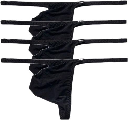 COMLIFE Men's Sexy Big Pouch Briefs Playful Semi-transparent Ice Silk Underwear in Saudi Arabia