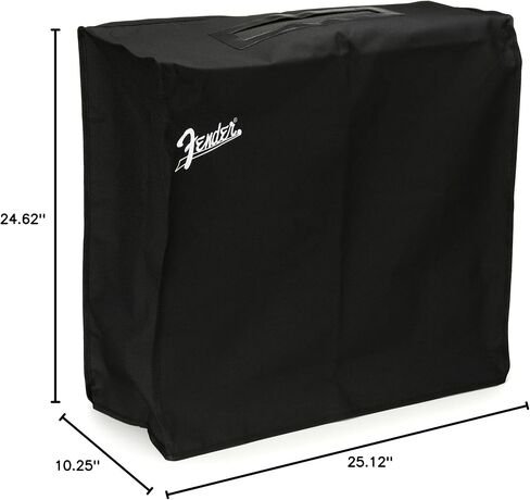 Fender 65 Deluxe Reverb/Super-Sonic 22 Combo Amplfier Cover, Black in Saudi Arabia