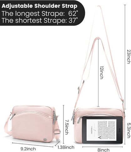 حقيبة Crossbody Womens ، حقيبة كتف الهاتف الأنيقة المضادة للسرقة. in Kuwait