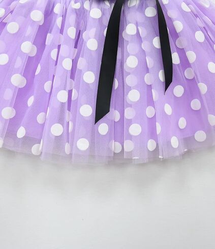 Kid Girls Polka Dots Princess Dress Toddler Ballet Dresses with Headband in Saudi Arabia