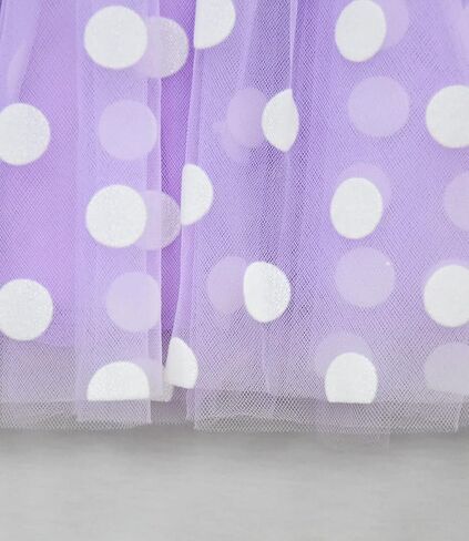 Kid Girls Polka Dots Princess Dress Toddler Ballet Dresses with Headband in Saudi Arabia