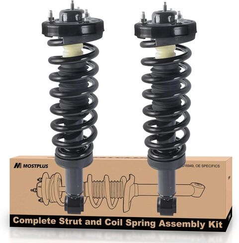 MOSTPLUS تركيبات دعامات كاملة أمامية وخلفية ممتصة للصدمات متوافقة مع سيارات Ford F-150 1998-2003 Replacement 344367 344374 (مجموعة من 4) in Kuwait