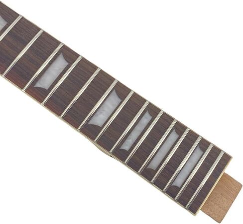 Yinfente Electric Guitar Neck 22 fret 24.75 inch Mahogany Rosewood Fretboard Guitar Necks Replacement Bolt on Heel (bolt on style) in Saudi Arabia