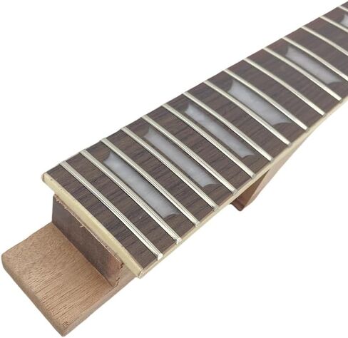 Yinfente Electric Guitar Neck 22 fret 24.75 inch Mahogany Rosewood Fretboard Guitar Necks Replacement Bolt on Heel (bolt on style) in Saudi Arabia