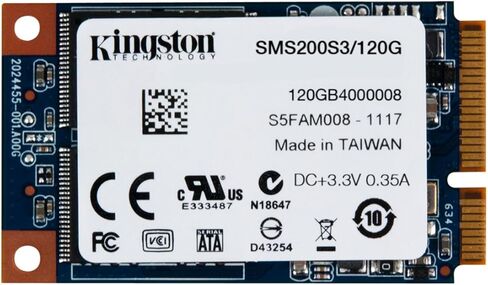 Kingston Digital 60GB SSDNow mS200 mSATA (6Gbps) Solid State Drive for Notebooks Tablets and Ultrabooks SMS200S3/60G in Saudi Arabia