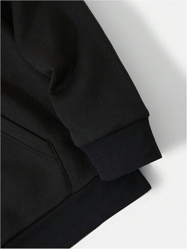 SOLY HUX Hoodies for Men Graphic Print Drawstring Drop Shoulder Long Sleeve Sweatshirt Pullover Tops in Saudi Arabia