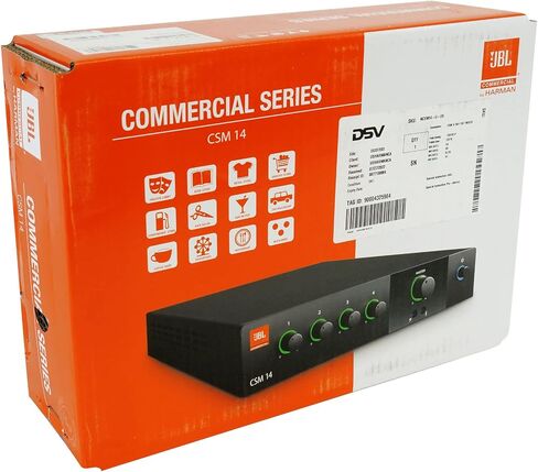 JBL Professional CSM-14 Commercial Series 4 مدخل، 1 مخرج صوت in Saudi Arabia