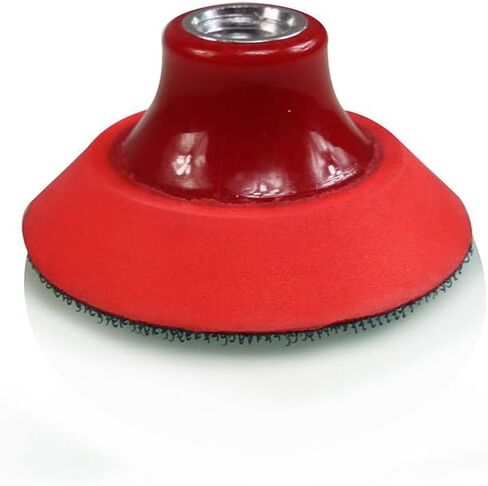 Chemical Guys BUFLC_BP_D2 Flex Pro Professional Backing Plate with Drill and Dual-Action Adapters (3.5 Inch), Yellow in Kuwait