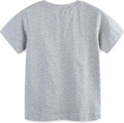 AMIYAN Toddler T-Shirts Boys Short Sleeve Tees Cotton Casual Graphic Crewneck Summer Top for Kids 2-6Y in Kuwait
