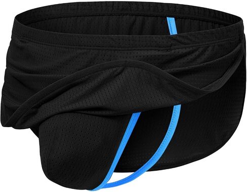 Mens Mesh Underwear Bulge Pouch Underwear Sexy G-String Thongs in Kuwait