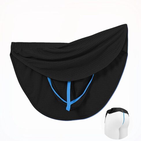 Mens Mesh Underwear Bulge Pouch Underwear Sexy G-String Thongs in Kuwait