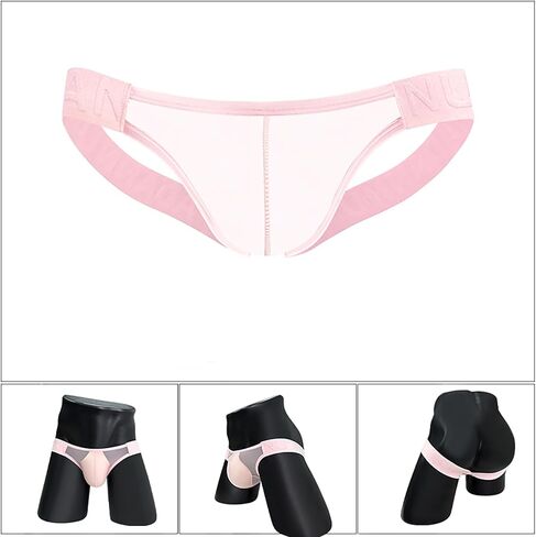 Mens Sexy Mesh Thongs Underwear Low Rise Tagless G String, Comfortable and Breathable Panties for Men in Kuwait