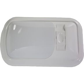 Arcon 18121 Euro Style Light مع عدسة بيضاء وقاعدة بيضاء