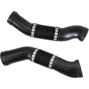 COOL STAR 2Pcs Air Intake Pipe Compatible with Mercedes Benz S55 AMG S430 S500 CL500 2000-2006 Driver and Passenger Side Replaces 1130942682 1130942782 Air Intake Hose