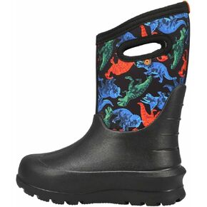 BOGS Unisex-Child Neo-Classic Real Dino (Toddler/Little Big Kid) Rain Boot