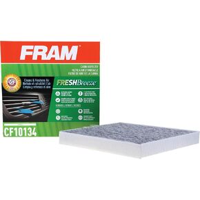 FRAM Fresh Breeze Cabin Air Filter Replacement for Car Passenger Compartment w/ Arm and Hammer Baking Soda, Easy Install, CF10134 for Honda Vehicles