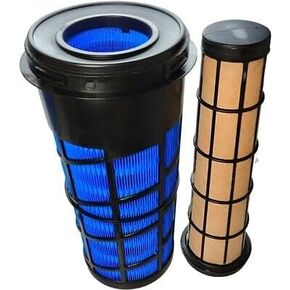 006008799F1 006008798F1 Air Filter Kit Compatible with Mahindra 5530 5555 5565 5570 6030 6530 2WD 4WD -T3 -T4 Synchro Tractors