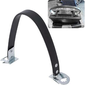 Car Battery Carrier Strap, 16.54" Automotive Battery Side Lift Strap, Metal Heavy Duty Battery Lifting Straps, Auto Battery Carrier Bracket, Universal Battery Carry Straps Car Accessories