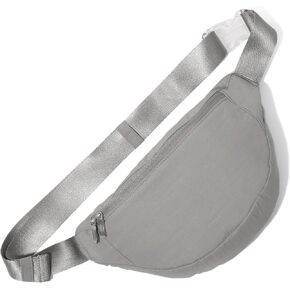 Baggallini Style Swift Belt Bag Sling Bag - Lightweight 12"x7" Crossbody Bag Fanny Pack Belt w/RFID and Adjustable Strap