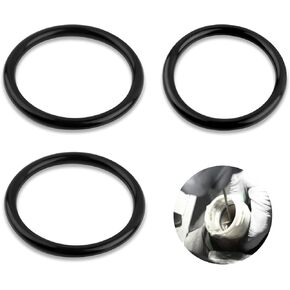 3pcs خرطوم الرادياتير و tee t-pipe soodant o kit kit ، خرطوم سائل التبريد o حلقات OEM DR3Z8566A BC3Z-8590-F ، حلقة ختم خراطيم المبرد العلوي متوافق مع فورد لينكولن