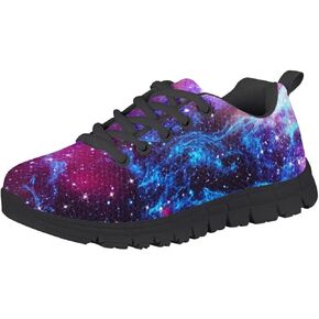 Dellukee Boys Girls Fashion Sneakers Kids Orange/Yellow/Blue/Black Solid Color Polka Dot Walking Running Shoes