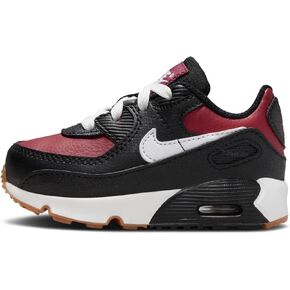 Nike Air Max 90 LTR Baby/Toddler Shoes (CD6868-024 ، Black/Team Red/Gum Brown/White)
