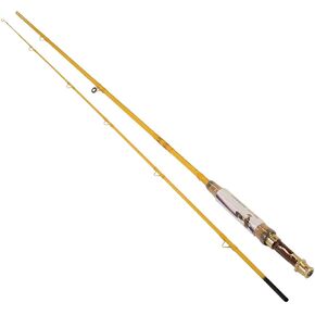 Eagle Claw, Featherlight Fly Rod, Freshwater, 8' Length 2pc, 5-6 lb Line Rate. Medium Power, Yellow (FL300-8) in Kuwait