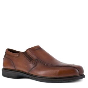 Florsheim Work Coronis Men's Steel Toe Dress Slip-on Shoe Brown - 11 Medium