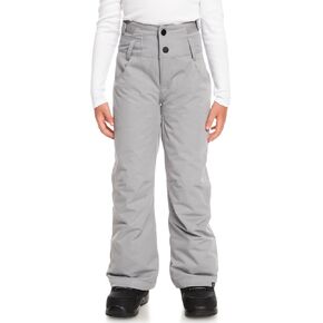 بنطال Roxy Girls Diversion Snow بتقنية DryFlight (10/متوسط، رمادي منقط (SJEH)) in Kuwait
