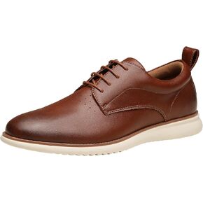 Jousen Mens Dress Shoes Oxfords عرضية عطل كلاسيكي مريح مريح Derby Business Dress Shoes for Men