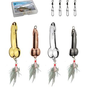 Aixuandocr Bass Fishing Lure, Fishing Spoons, Topwater Fishing Lures with Trebles Hooks, Trout Fishing Lures, Fishing Tackle for Freshwater and Saltwater in Kuwait