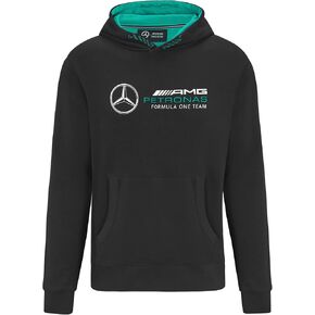 Mercedes AMG Petronas Formula One Team - Official Formula 1 Merchandise - Logo Hoodie - Black - XL