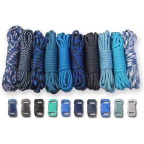 Paracord Planet 550lb Type III Paracord Combo Crafting Kits with Buckles (3 Neons) in Kuwait