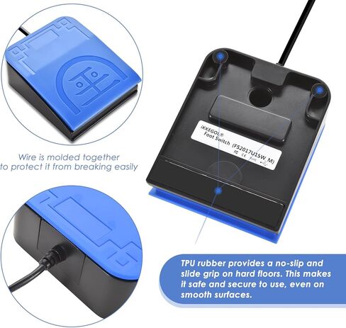 لعبة مفتاح تبديل للقدمين الواحدة من iKKEGOL 2022 مطور USB بمفتاح واحد ومفتاح للتشغيل بمفتاح واحد مخصص لوحة مفاتيح الكمبيوتر ماوس لعبة HD-(الدواسة الصفراء) in Kuwait