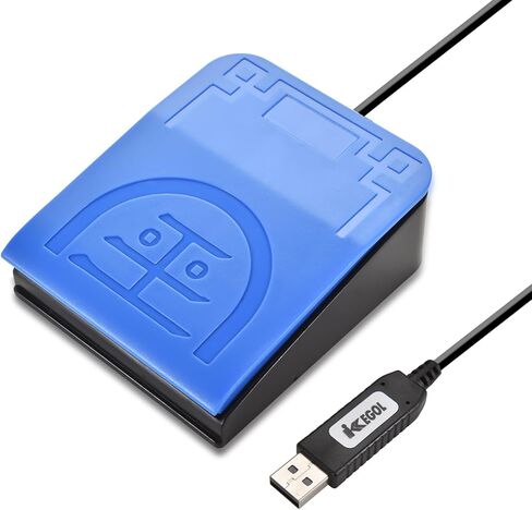 لعبة مفتاح تبديل للقدمين الواحدة من iKKEGOL 2022 مطور USB بمفتاح واحد ومفتاح للتشغيل بمفتاح واحد مخصص لوحة مفاتيح الكمبيوتر ماوس لعبة HD-(الدواسة الصفراء) in Kuwait