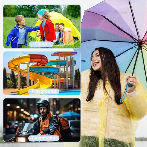 AUEAR, Portable Disposable Emergency Raincoats Waterproof Rain Poncho in A Ball for Traveling Camping Outdoor in Saudi Arabia