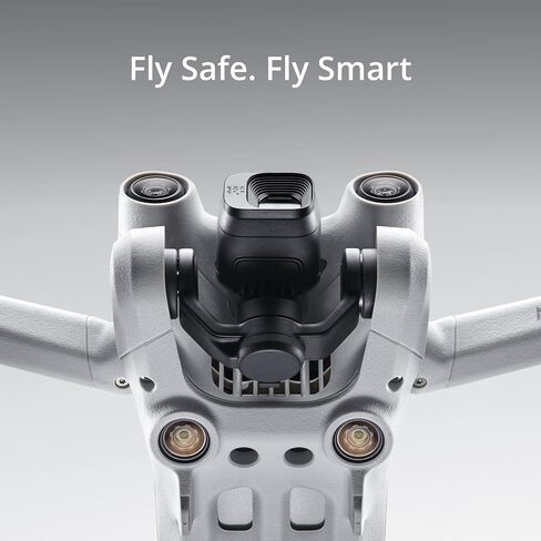 DJI Mini 3 Pro (DJI RC) – Lightweight and Foldable Camera Drone with 4K/60fps Video, 48MP Photo, 34-min Flight Time, Tri-Directional Obstacle Sensing, Ideal for Aerial Photography and Social Media in Saudi Arabia