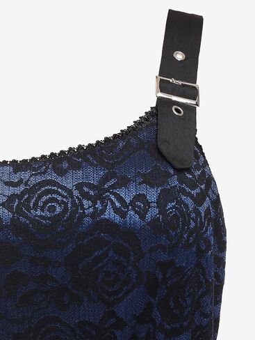 ROSE GAL Women Plus Size 1950s Vintage Floral Lace Jacquard Belt Fit and Flare Dress Cocktail Party Dress in Saudi Arabia