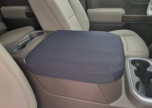 Auto Console Covers- Fits The Chevy Tahoe 2021-2025 Premium Center Console Armrest Cover Waterproof Neoprene Fabric- Black in Kuwait